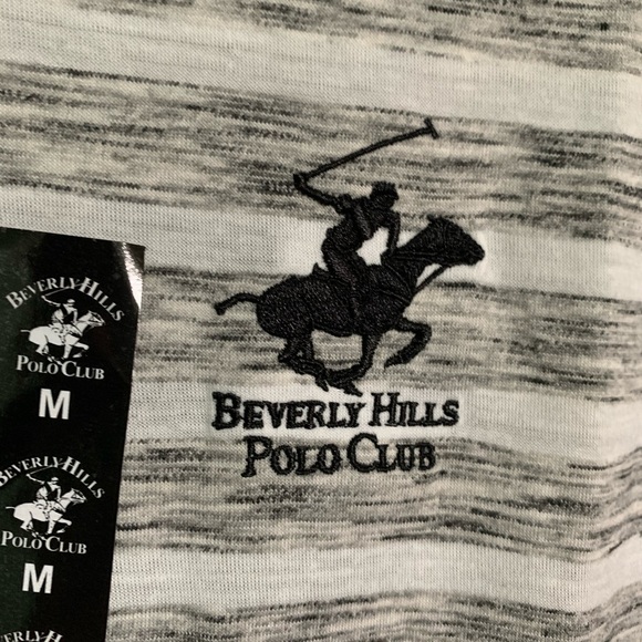 V Neck Brand New Stripped Shirt Medium - Picture 5 of 5